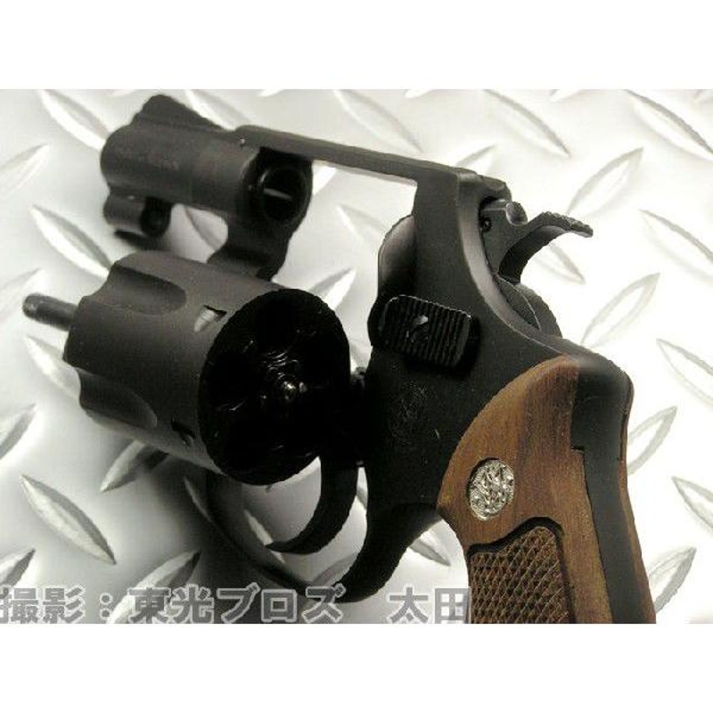 タナカ S&W M36 2in アーリー HW ガスガン □ 木製グリップ