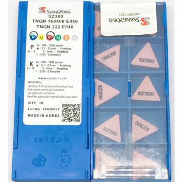 SSANGYONG 車刀片 TNGN160408-E040  SZ300