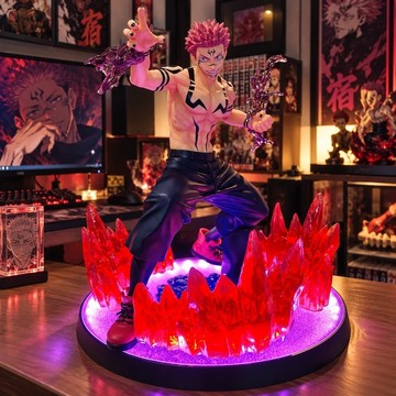 宿儺 咒術迴戰公仔 兩面宿儺 燈座發光 宿儺公仔 maximatic 正版公仔意象化 咒術迴戰 咒術公仔