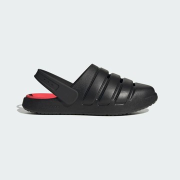 Adidas Znscape CLOG [JR7637] 男女 涼鞋 拖鞋 休閒鞋 舒適 輕量 黑 紅