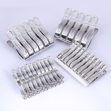 大夾子不銹鋼曬被晾被子衣服夾子晾衣夾被夾大號防風夾子衣架家用