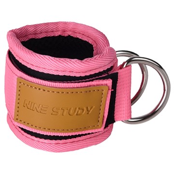 AD-ROCKET 加厚支撐透氣健身腳踝扣 2入組 強力魔術貼 吸濕排汗材質 柔軟親膚  44.5 x 7cm  粉色  1組