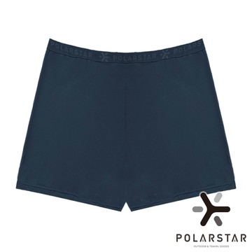 【PolarStar】男排汗快乾四角內褲『黑藍』P25349 (買2送1請下單3件) 戶外 露營 登山 健行 休閒 時尚 排汗 快乾 內褲