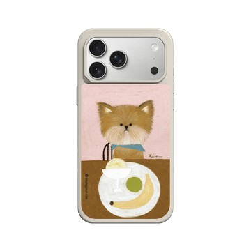 iPhone 17 Pro Max SolidX 貝殼灰 - Seungyoun Kim - 狗狗開動囉