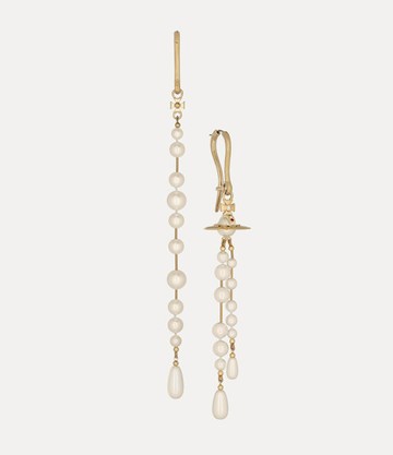 Vivienne Westwood Felicity Earrings Gold Pearls Women