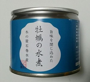 木の屋石巻水産 牡蠣の水煮 125G