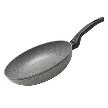 Olympia 【義大利】Rocker PLUS礦岩平底鍋30cm(適用電磁爐)