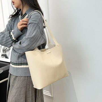 大容量托特包大方包女 高級感復古大容量包包流行簡約新款女包通勤單肩包手提托特包