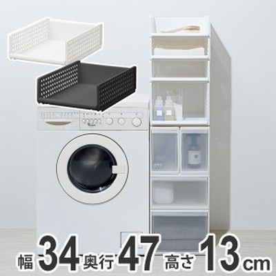 収納トレー ワイド S プラスチック 洗面台下 収納 日本製 トレー シンク下 幅34 奥行47 高さ13 収納ケース 通販 Lineポイント最大get Lineショッピング