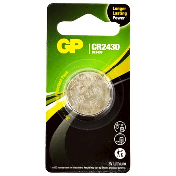 GP Batteries 超霸 CR2430 鋰電池  1顆  1入