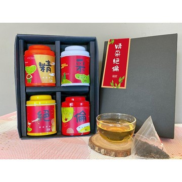 P14四喜祝福【精采絕倫】無藏綜合四入小茶禮 事業賀禮 祝福禮