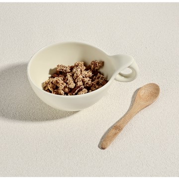喚 HUAN｜圈口麥片碗 湯碗 原木小湯匙｜生活的樣子