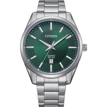 CITIZEN 簡約三針 時尚腕錶 男錶 手錶-42mm綠 BI1031-51Z