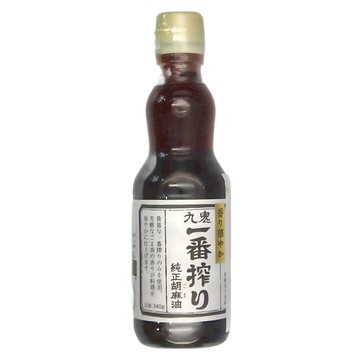 九鬼 一番搾純正胡麻油 日本三重縣原產  340g  370ml  1罐