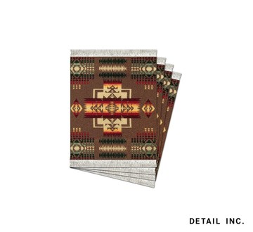 Detail Coaster Rug民族風地毯杯墊組(Chief Joseph約瑟夫酋長)