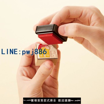 【台灣公司】日本旗牌Shachihata印泥油性顏料色模樣和風迷你mini多彩手帳印臺全29色 包郵