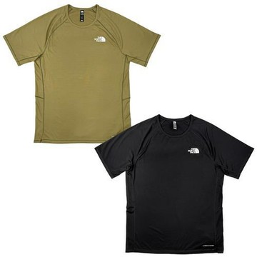 The North Face 北面 短袖上衣 男裝 防曬 綠/黑 NF0A8BBP2EL/NF0A8BBPJK3