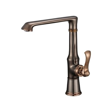 【MULTI百工居室】MIT製造嚴選MTK8654ABR工業風檯面龍頭_油棕色