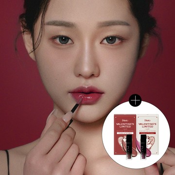 Dinto Blur-Glowy Lip Tint 2g Mini Duo Set