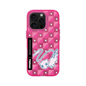 iPhone 16 Pro Clear 粉漾桃 - 寶可夢 Pokemon - 多彩系列-夢幻格紋