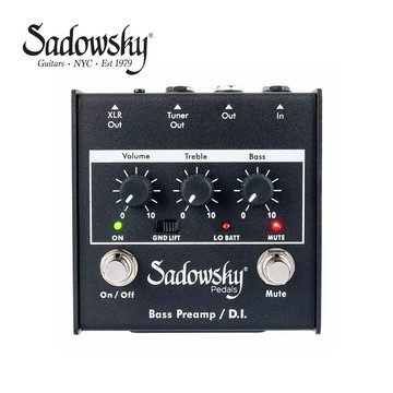 Sadowsky SBP-1 Bass Preamp / DI 前級效果器【敦煌樂器】