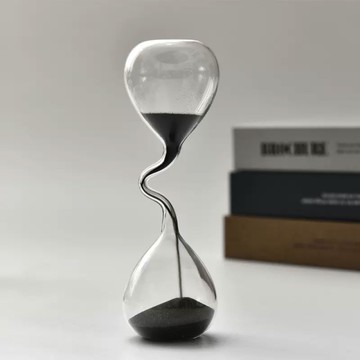 熱賣預購－時尚居家用品10 創意細頸藝術玻璃沙漏 不計時桌面擺件 裝飾品 禮物