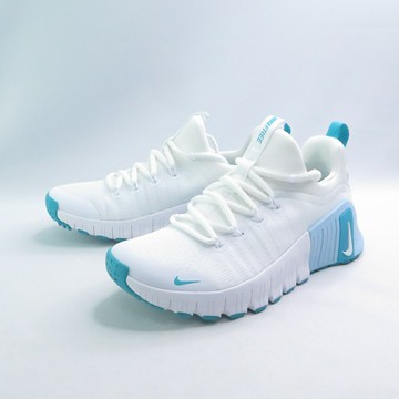 NIKE FJ7126107 Free Metcon 6 女 訓練鞋 健身 重訓 白x冰川藍【iSport愛運動】