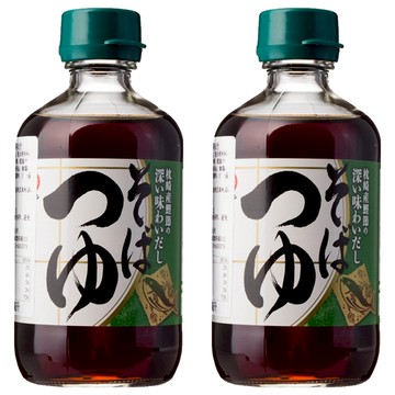 日本丸天醬油 蕎麥麵沾醬/調味露  300ml  2瓶
