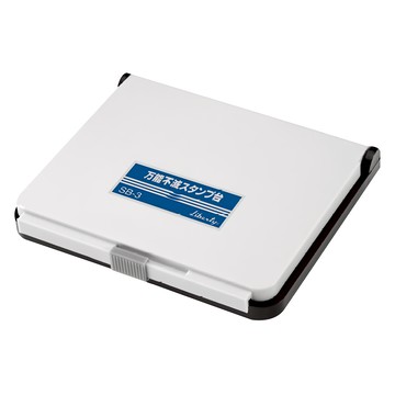 LIBERTY 利百代 萬能不滅印台 防水耐光、滑軌式盒扣設計  藍色  1個