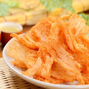 【華得水產】麻辣魷魚片 220g/大包