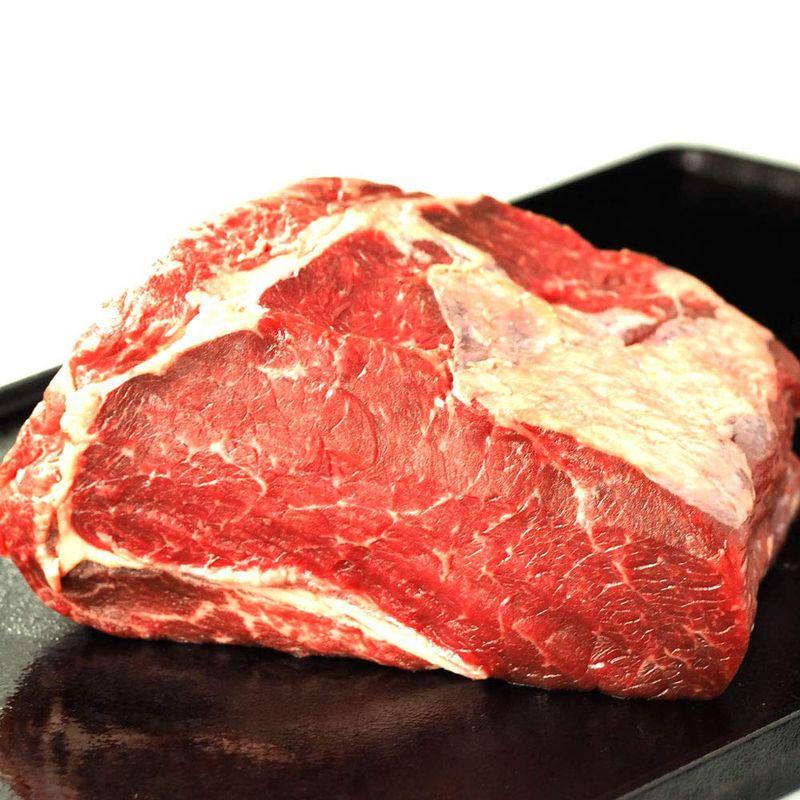 ミートガイ ステーキ グラスフェッドビーフ リブロースブロック 約800g ブロック肉 牛肉