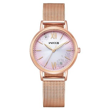 CITIZEN 星辰錶 NEW WICCA 少女系列 KP5-166-97 臺灣限定蒲公英時尚腕錶 30.2mm｜樂天領券現折★全館特惠中★指定刷卡回饋10%