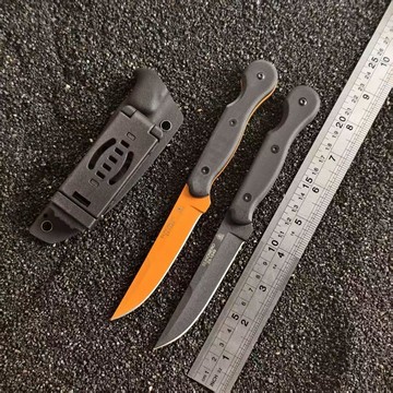 【原野】TOPS戶外小直G10柄一體鋼高硬度鋒利刀具便攜戶外防身野營刀
