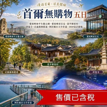 清艙 首爾無購物邊境星巴克～最靠近北韓和平愛妓峰.廣藏市場美食.絕美極光道.韓版好市多倉庫超市.弘大明洞半日逛五日_26JKTTE901