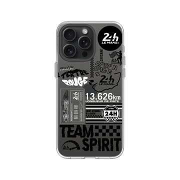 iPhone 15 Pro Max Clear 透明 - 24 Hours of Le Mans - Graffiti