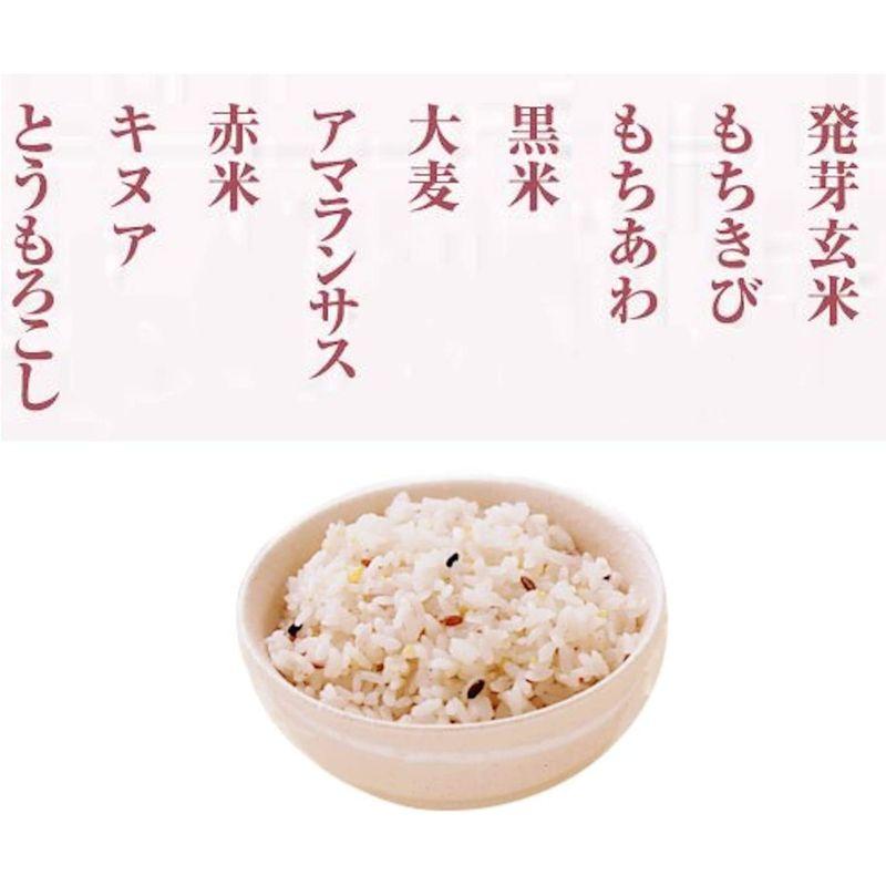 はくばく 発芽玄米と八穀ごはん 180g (30g x 6袋)