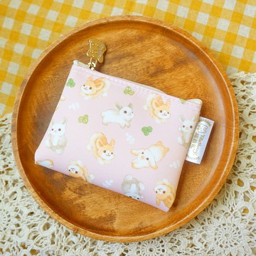 Sunny Bag x 緹拉兔 草莓系列 零錢包-甜蜜兔