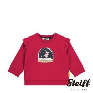 STEIFF熊頭童裝 滾邊熊頭長袖T恤衫 9個月-2歲