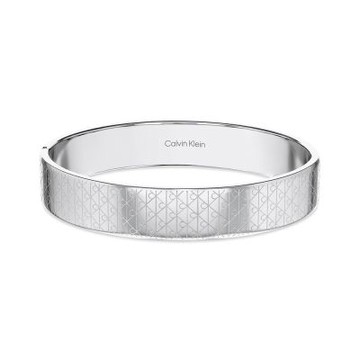 Calvin Klein CK Iconic Essentials Logo 圖像化個性手鐲 手環 新年開運 送禮推薦-銀 35000855