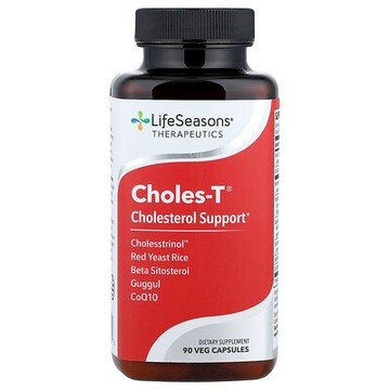 LifeSeasons, Choles-T®，膽甾醇幫助，90 粒素食膠囊