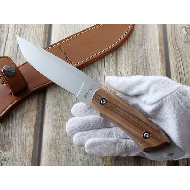 マセリン 982 LG ハンティング ウォールナット シースナイフ Maserin HUNTING Walnut Fixed knife