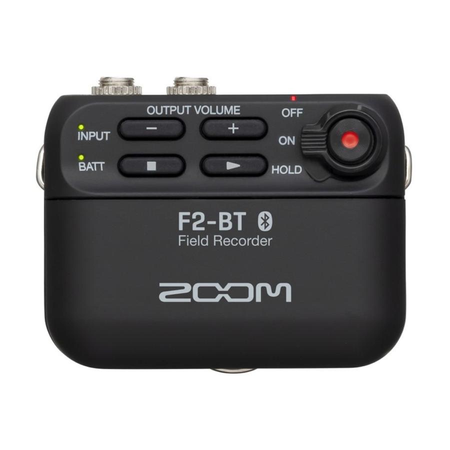 ZOOM F2-BT Ｂ ズーム モノラルオーディオレコーダー Bluetooth対応モデル ブラック