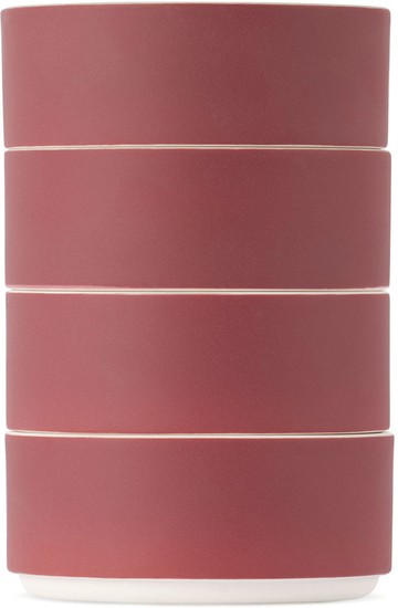 Jars Céramistes 红色 & 蓝色 Studio 2.0 系列餐碗套装