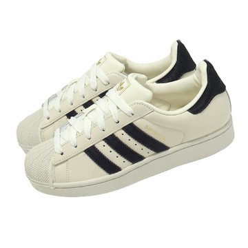 adidas 休閒鞋 Superstar II W 女鞋 米 皮革 復古 貝殼鞋 KJ4683