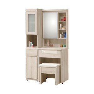 維娜3尺鏡台含椅