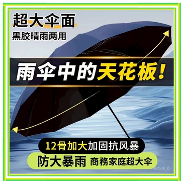 🔥爆款現貨🔥 超大折疊傘 反嚮折疊傘 手動晴雨傘 反嚮傘 加大雨傘 折疊傘 黑膠防曬傘 強力抗風雨傘 反折傘0801