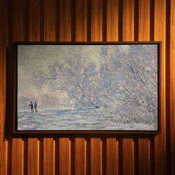 莫內印象-吉維尼的霜【壁虎拼圖】