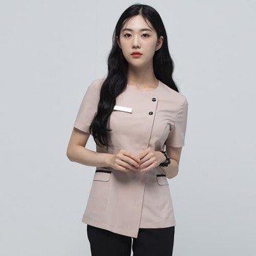 高端皮膚管理養生足浴會所美容師工裝美容院工作服女春夏新款套裝