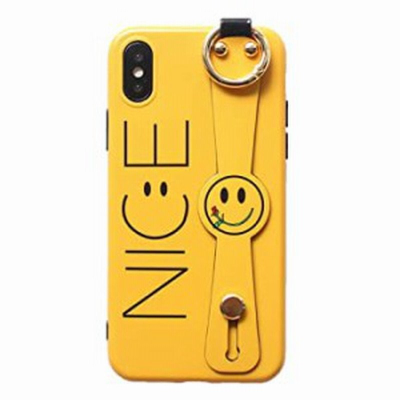 Unnfiko Iphone X ケース かわいい 笑顔えもじ バンドベルト 片手操作 スタンド付き アイフォン Xs ケース ソフト Tpu保護カバー Iphone 通販 Lineポイント最大get Lineショッピング