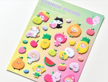 CUSHION STICKER – 水果籃系列